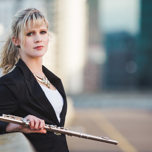 A girl and her flute